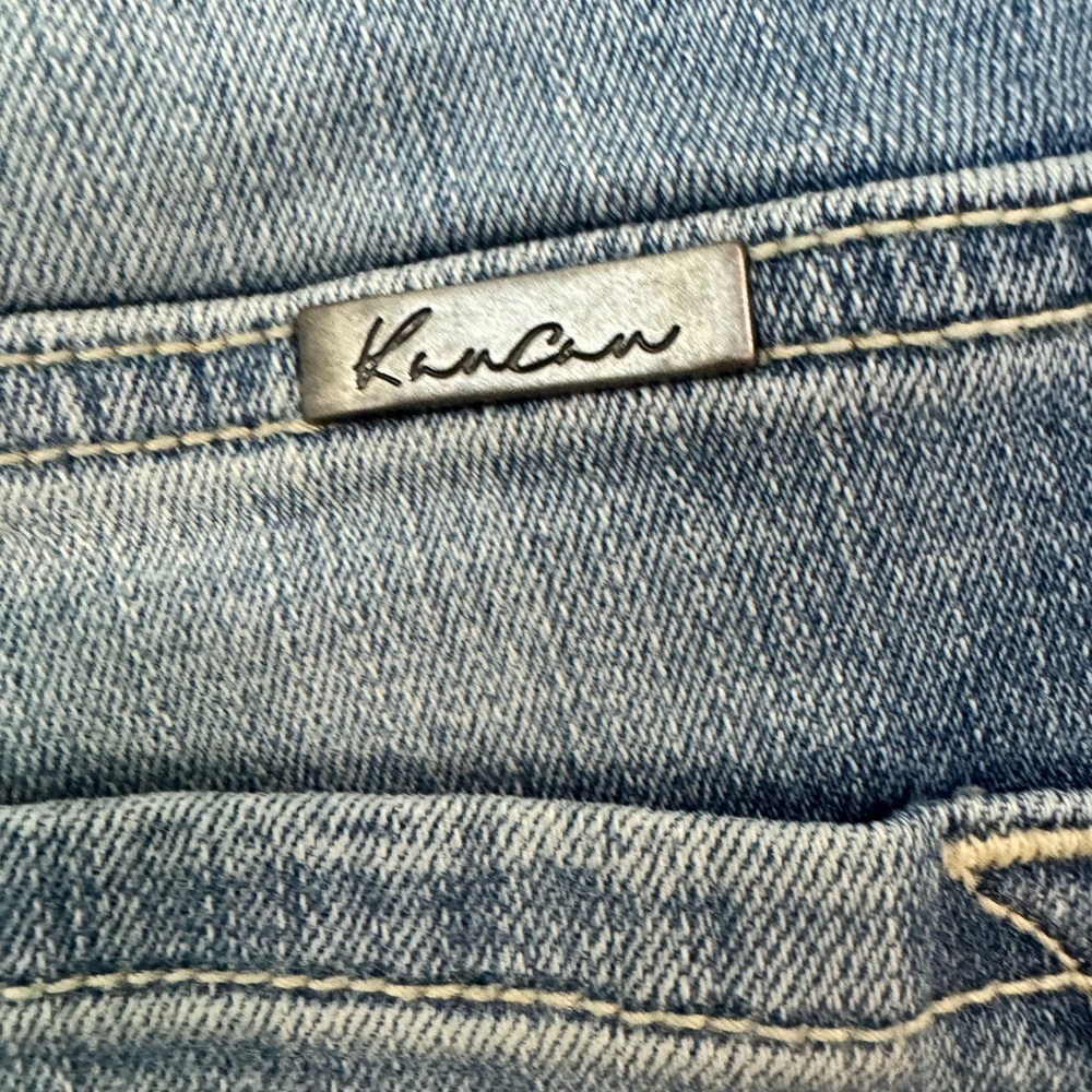 KanCan Light Blue Distressed Skinny Jeans - Picture 4 of 5